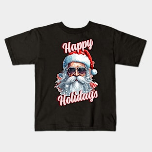 Happy Holidays Christmas Kids T-Shirt